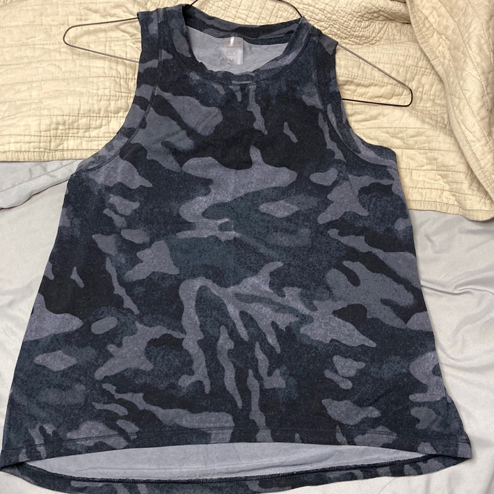 Calia gray camo tank, size M, worn once